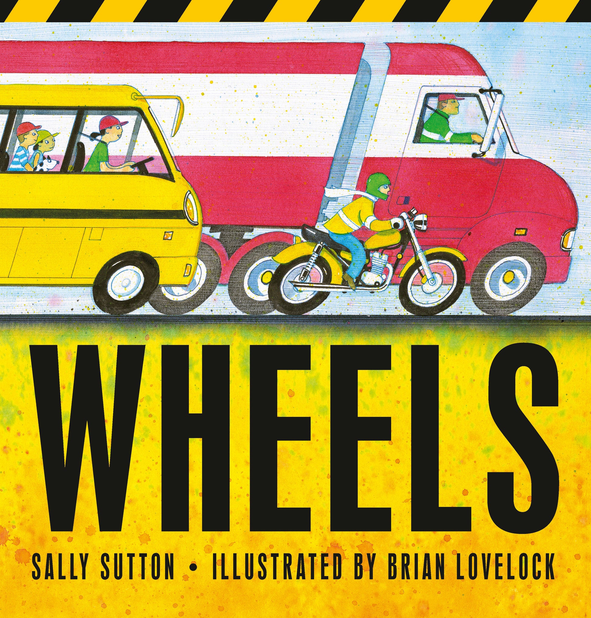 Wheels - (A Rhyming Vehicle Guessing Game Featuring Fire Trucks, Big Rig Semi Trucks, Motorcycles, and More for Babies, Toddlers, Preschoolers, and Kids Ages 2-5) (Construction Crew)