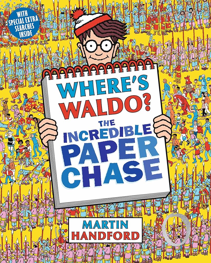 Where's Waldo? The Incredible Paper Chase by Martin Handford