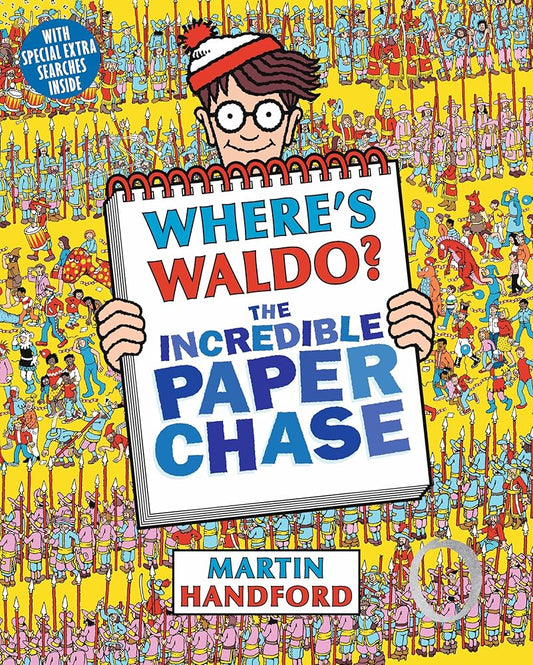 Where's Waldo? The Incredible Paper Chase by Martin Handford