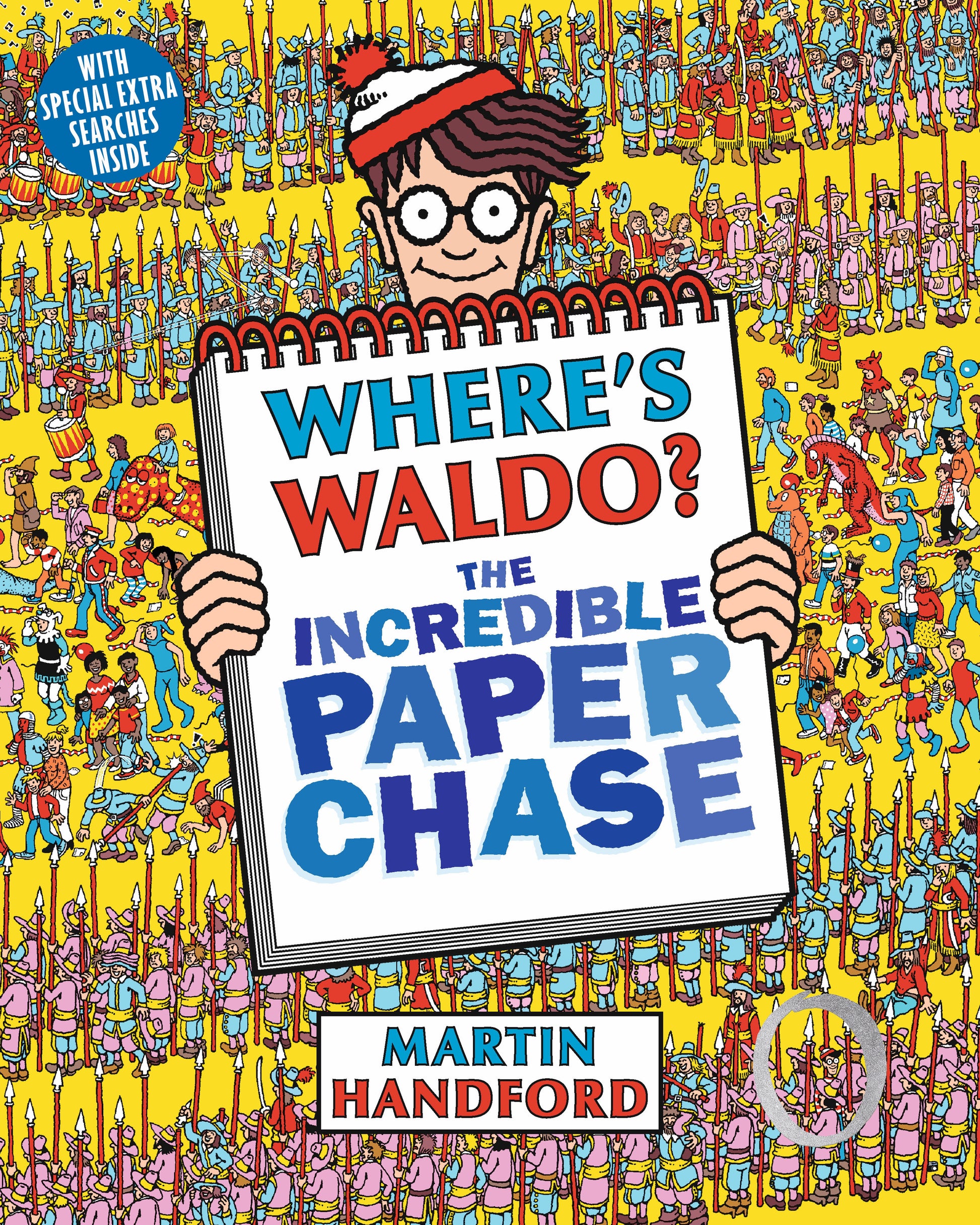 Where's Waldo? The Incredible Paper Chase - (A Hidden Object Activity Book Including a Maze, Spot-the-Difference Challenge, and Search & Find Puzzles - a Perfect Gift & Travel Companion for All Ages) (Where's Waldo?)