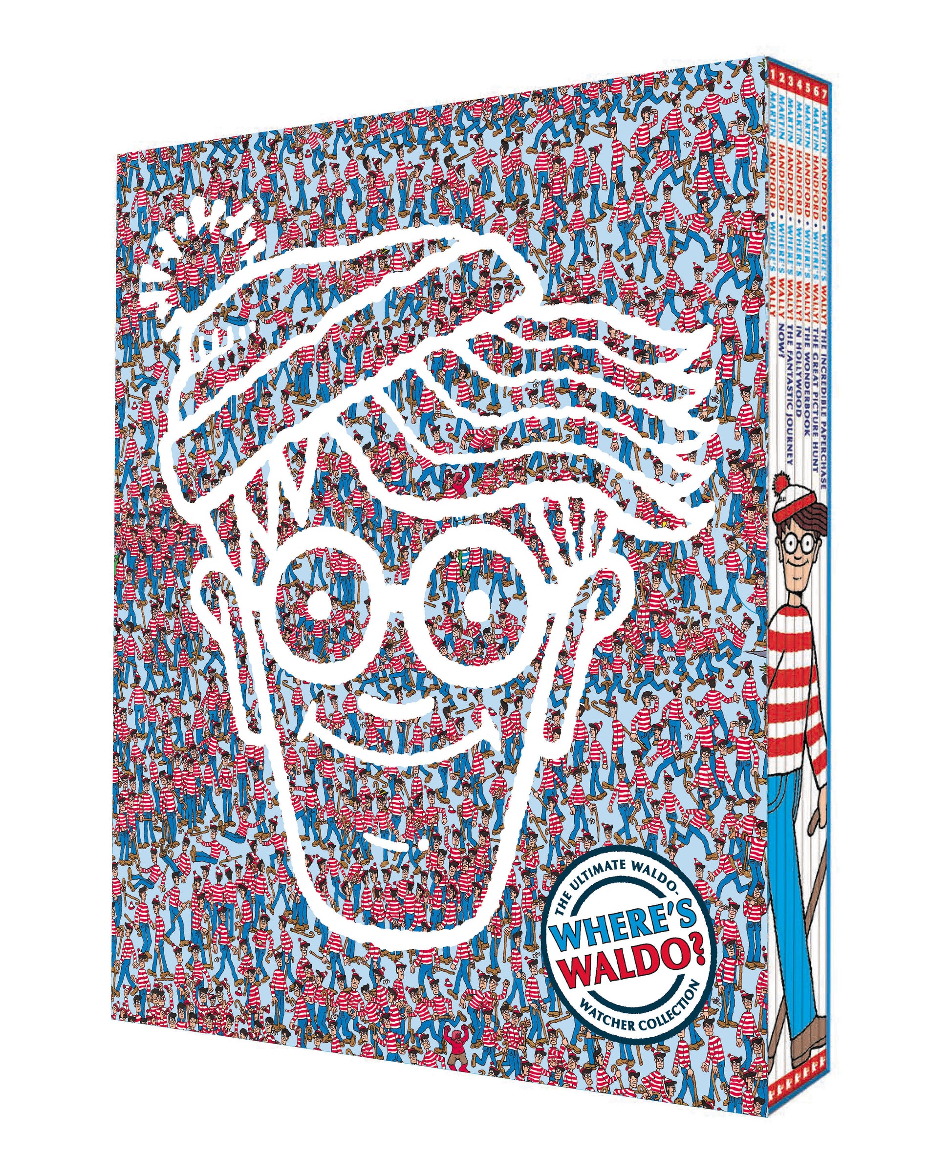 Where’s Waldo? The Ultimate Waldo Watcher Collection - (A Box Set of 7 Hidden Object Activity Books, Packed with Search & Find Puzzle Adventures - a Perfect Gift & Travel Companion for All Ages) (Where's Waldo?)