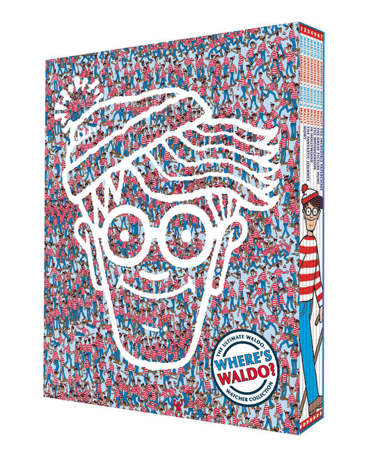 Where’s Waldo? The Ultimate Waldo Watcher Collection - (A Box Set of 7 Hidden Object Activity Books, Packed with Search & Find Puzzle Adventures - a Perfect Gift & Travel Companion for All Ages) (Where's Waldo?)
