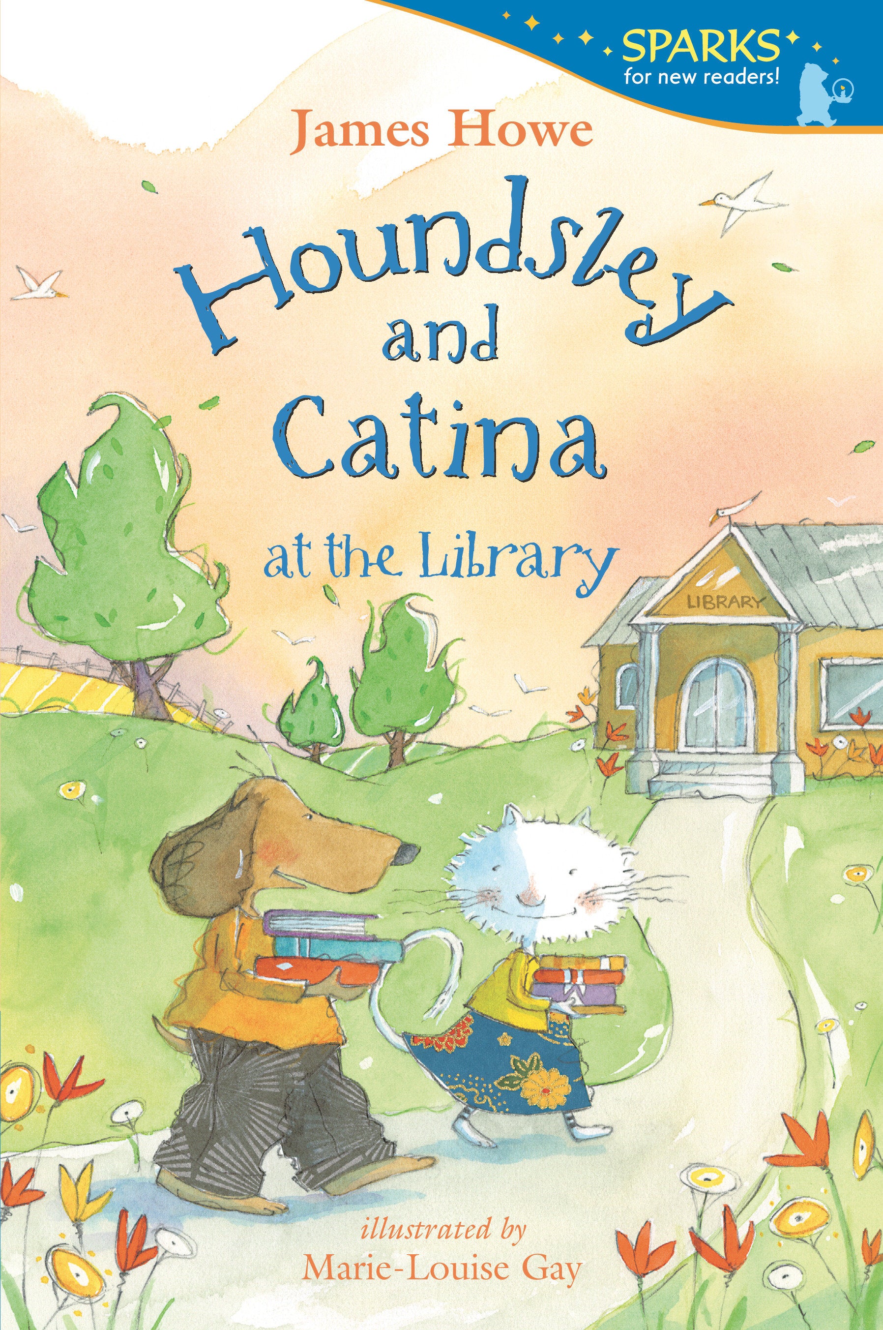 Houndsley and Catina at the Library - Candlewick Sparks (Candlewick Sparks)