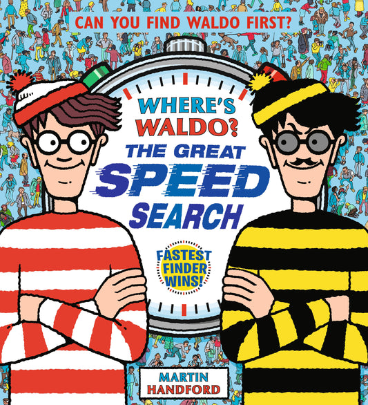 Where�s Waldo?: The Great Speed Search - (A Hidden Object Activity Book that Lays Flat for Head-to-Head Competition with Friends & Family - a Perfect Gift for All Ages) (Where's Waldo?)
