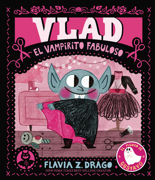 Vlad, el vampirito fabuloso - (Un cuento ilustrado de Halloween que celebra la individualidad y la amistad para bebés, niños pequeños y preescolares de 2 a 5 años) (El mundo de Gustavo)