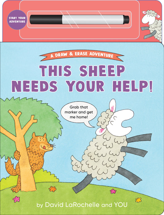 This Sheep Needs Your Help! (A Draw & Erase Adventure)