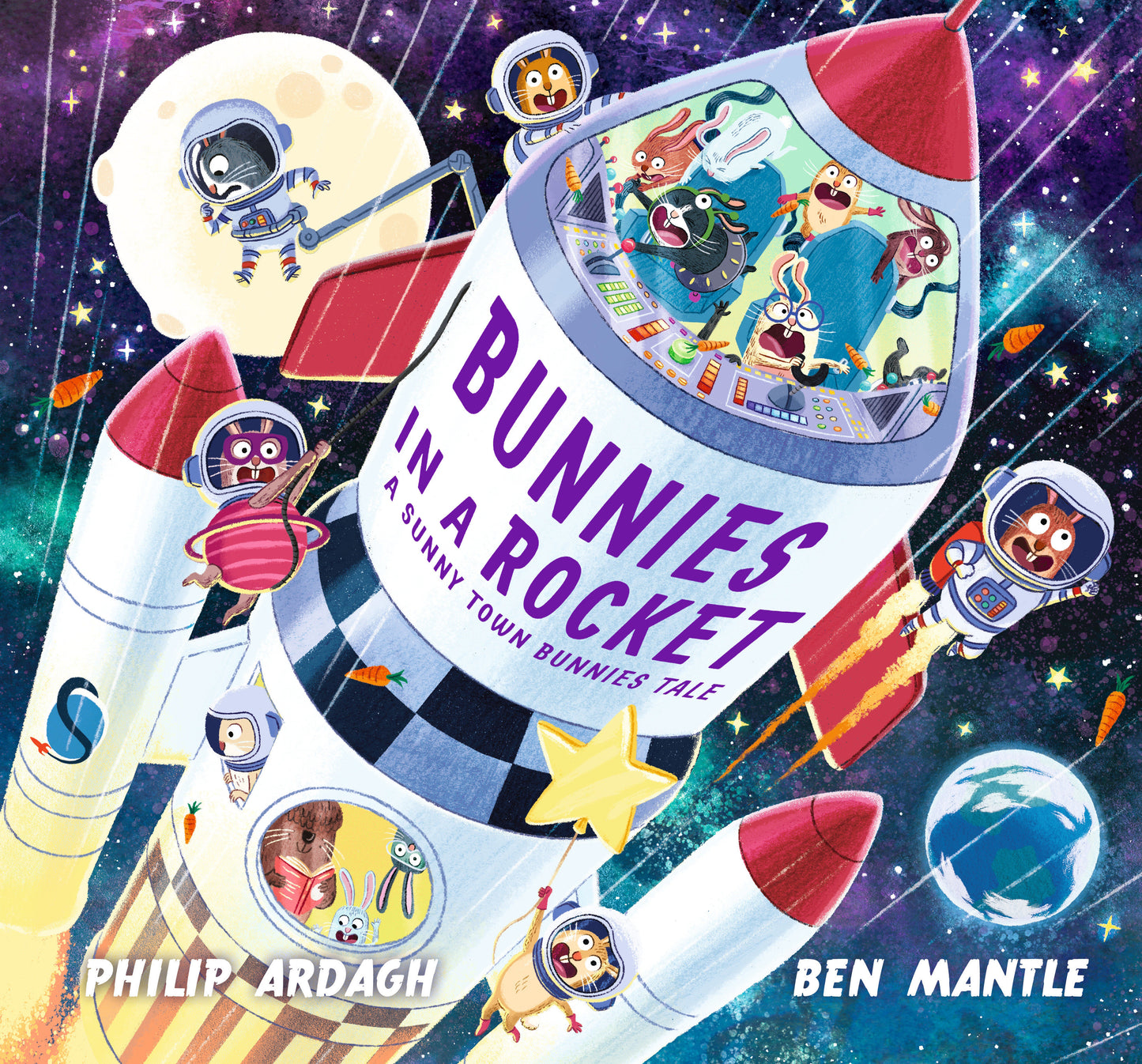 Bunnies in a Rocket (Sunny Town Bunnies)