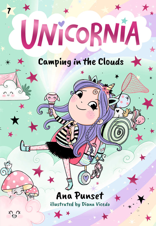 Unicornia: Camping in the Clouds (Unicornia) (Book:7)