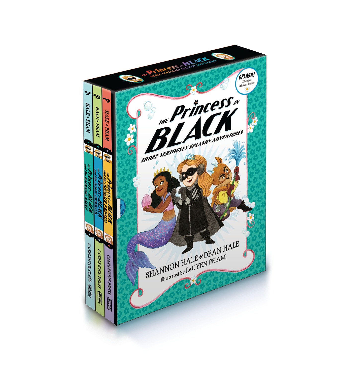 The Princess in Black: Three Seriously Splashy Adventures - (Box Set of Early Chapter Books About Funny Hero Adventures) (Princess in Black)
