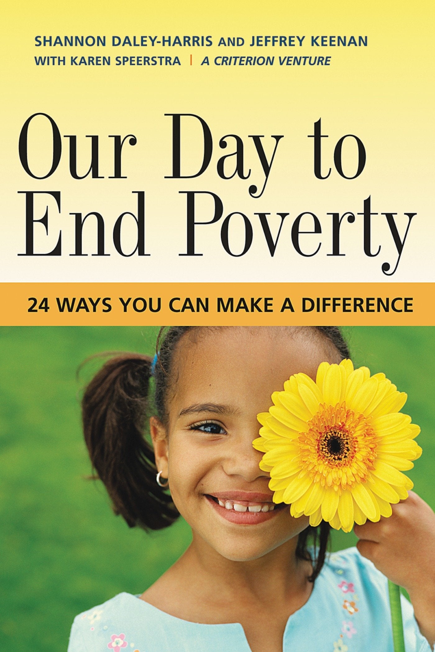Our Day to End Poverty - 24 Ways You Can Make a Difference