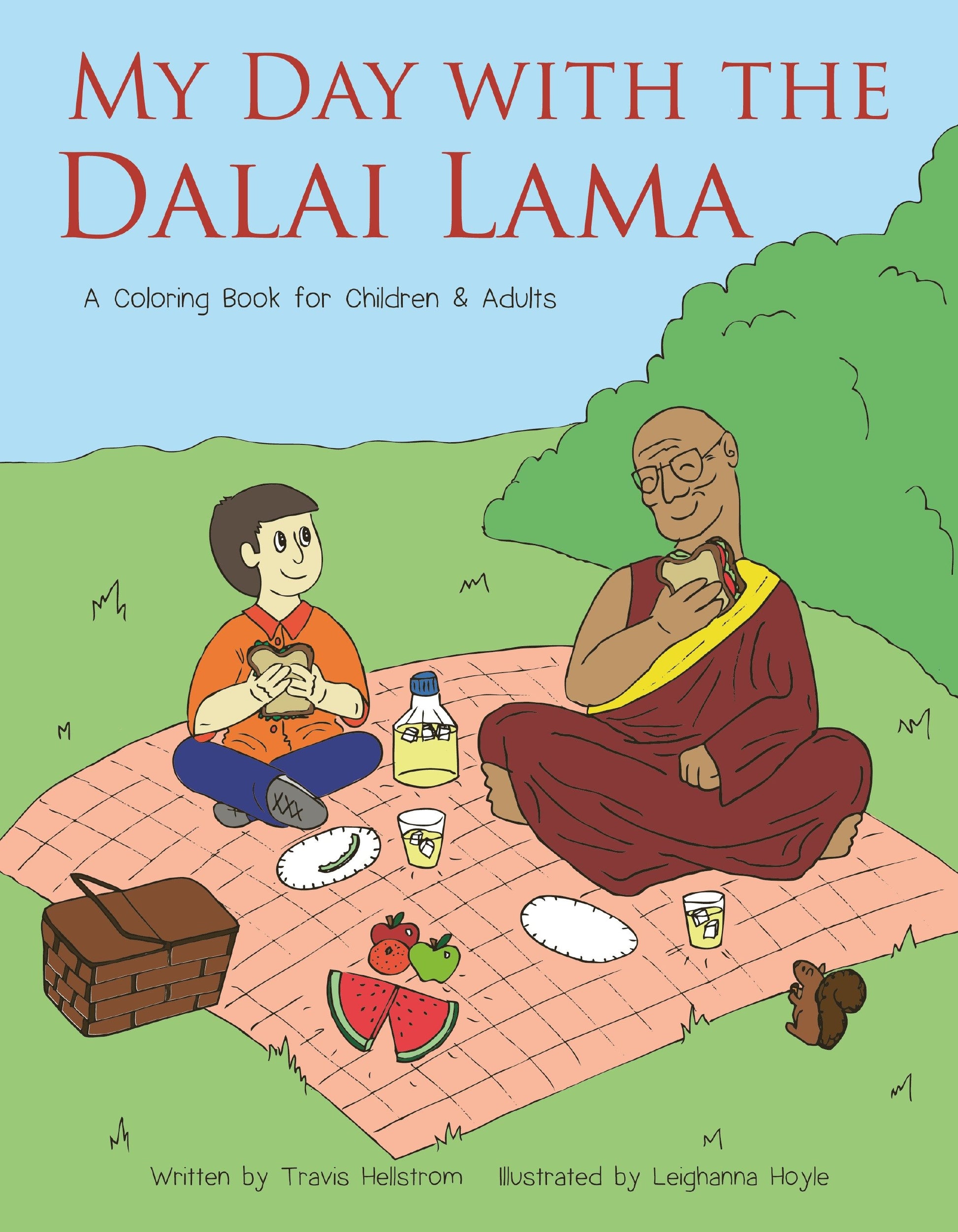 My Day with the Dalai Lama - A Coloring Book for All Ages