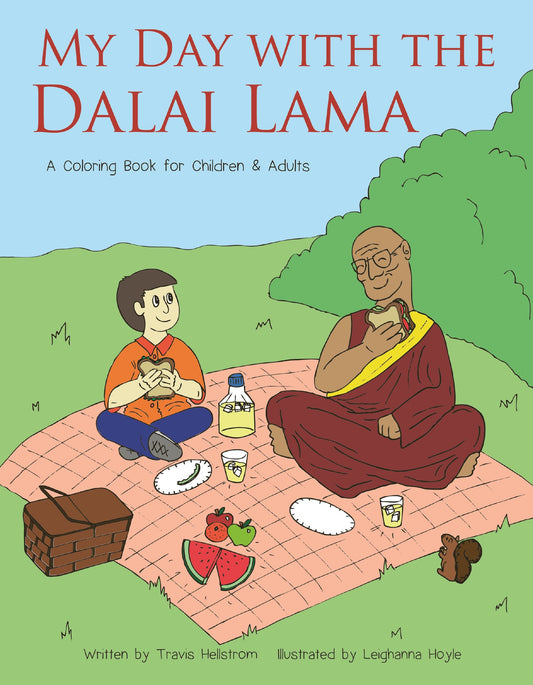 My Day with the Dalai Lama - A Coloring Book for All Ages