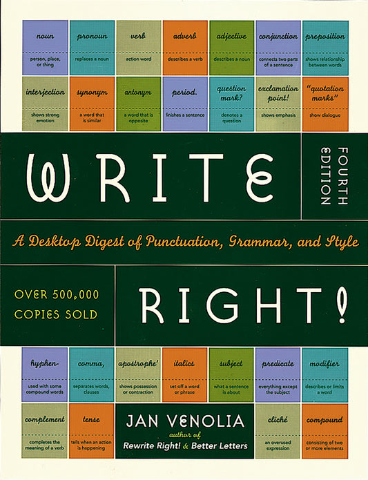 Write Right! - A Desktop Digest of Punctuation, Grammar, and Style