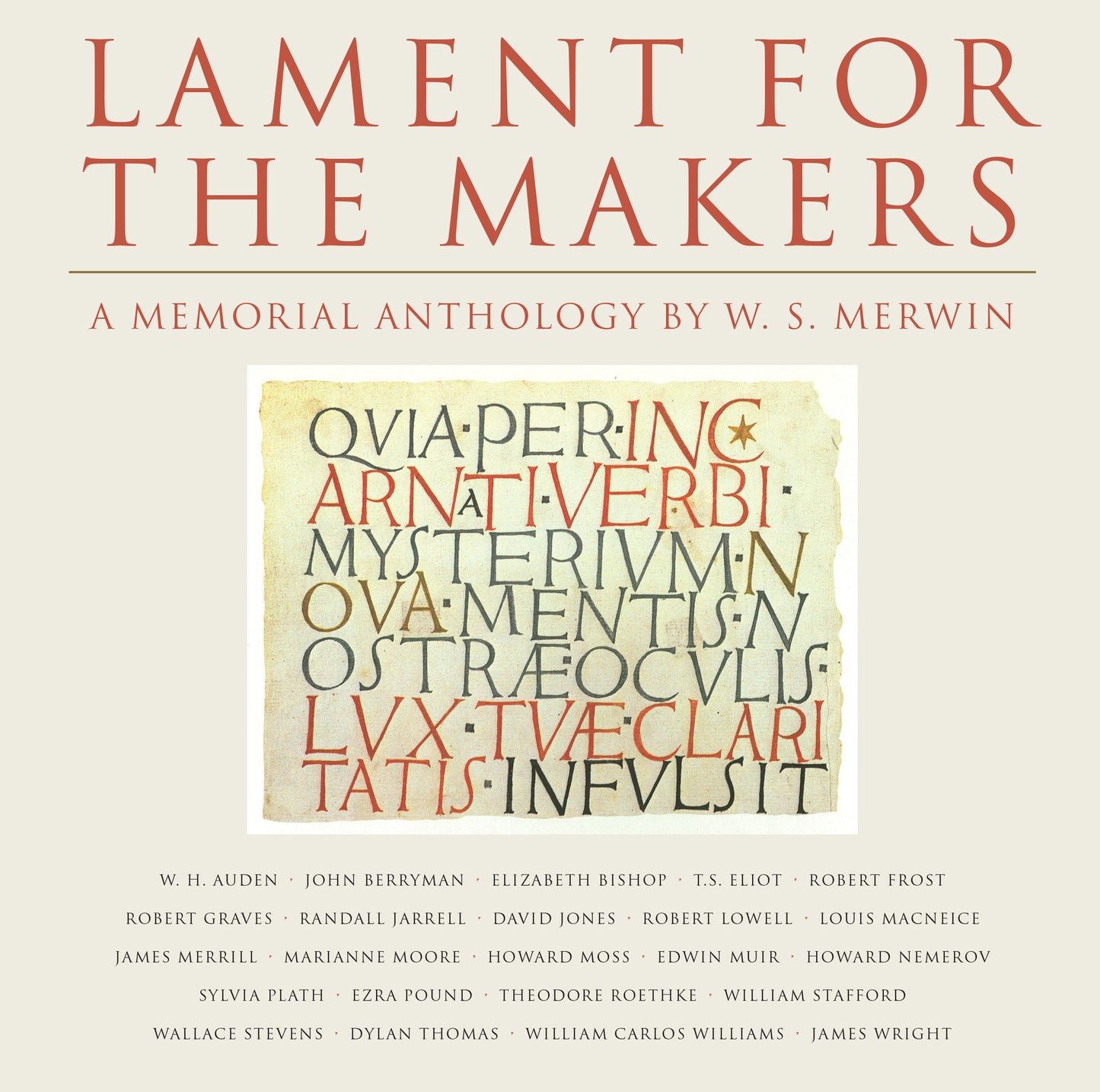 Lament for the Makers - A Memorial Anthology