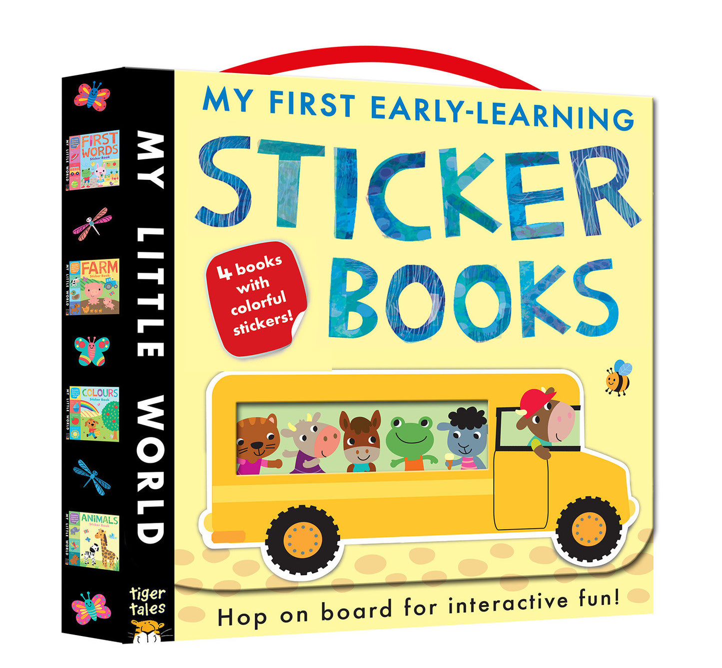 My First Early-Learning Sticker Books Boxed Set - 4 Books with Colorful Stickers! (My Little World)