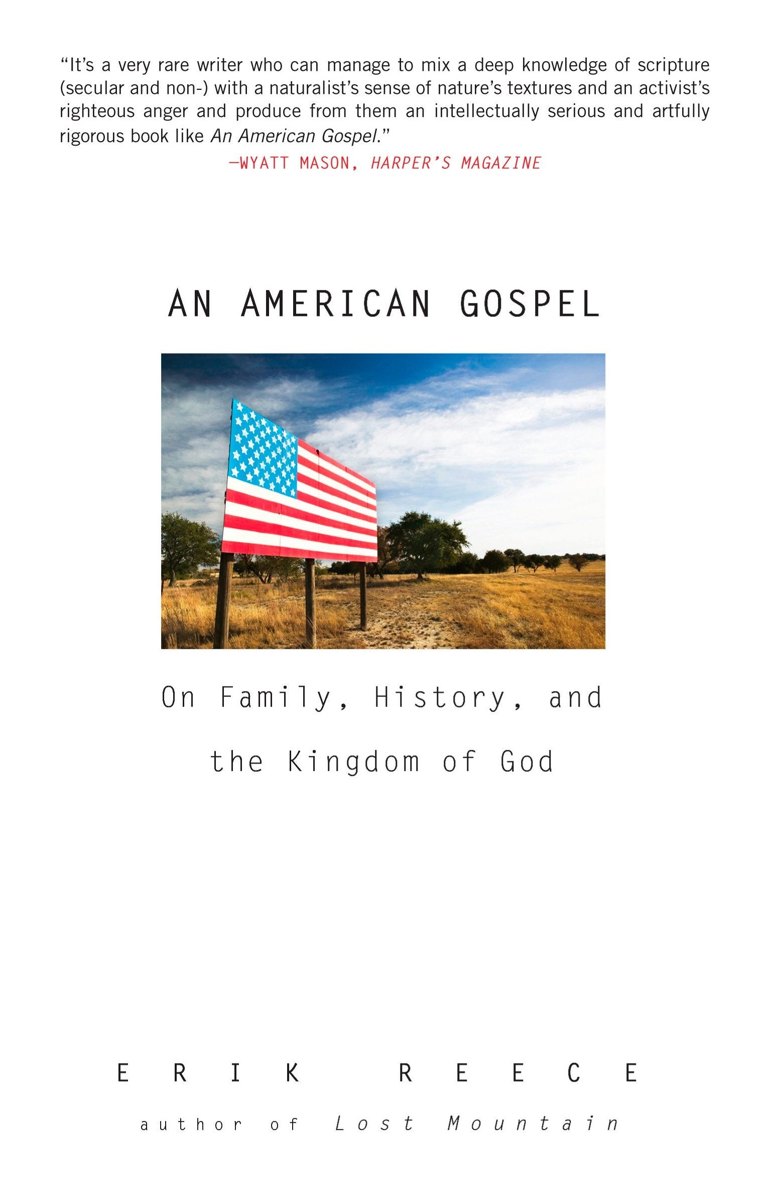 An American Gospel - On Family, History, and the Kingdom of God
