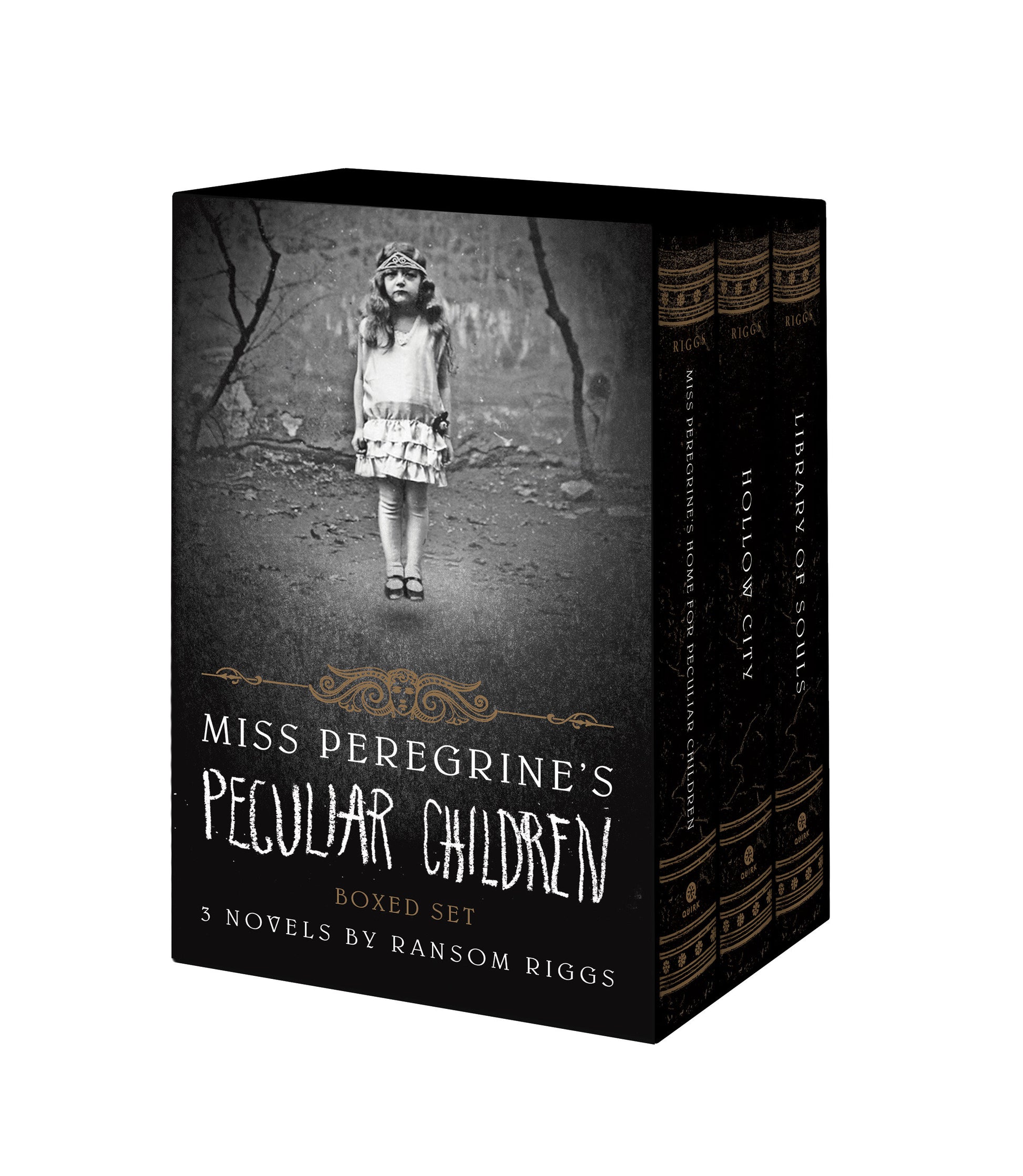 Miss Peregrine's Peculiar Children Boxed Set - 3 Novels by Ransom Riggs (Miss Peregrine's Peculiar Children)