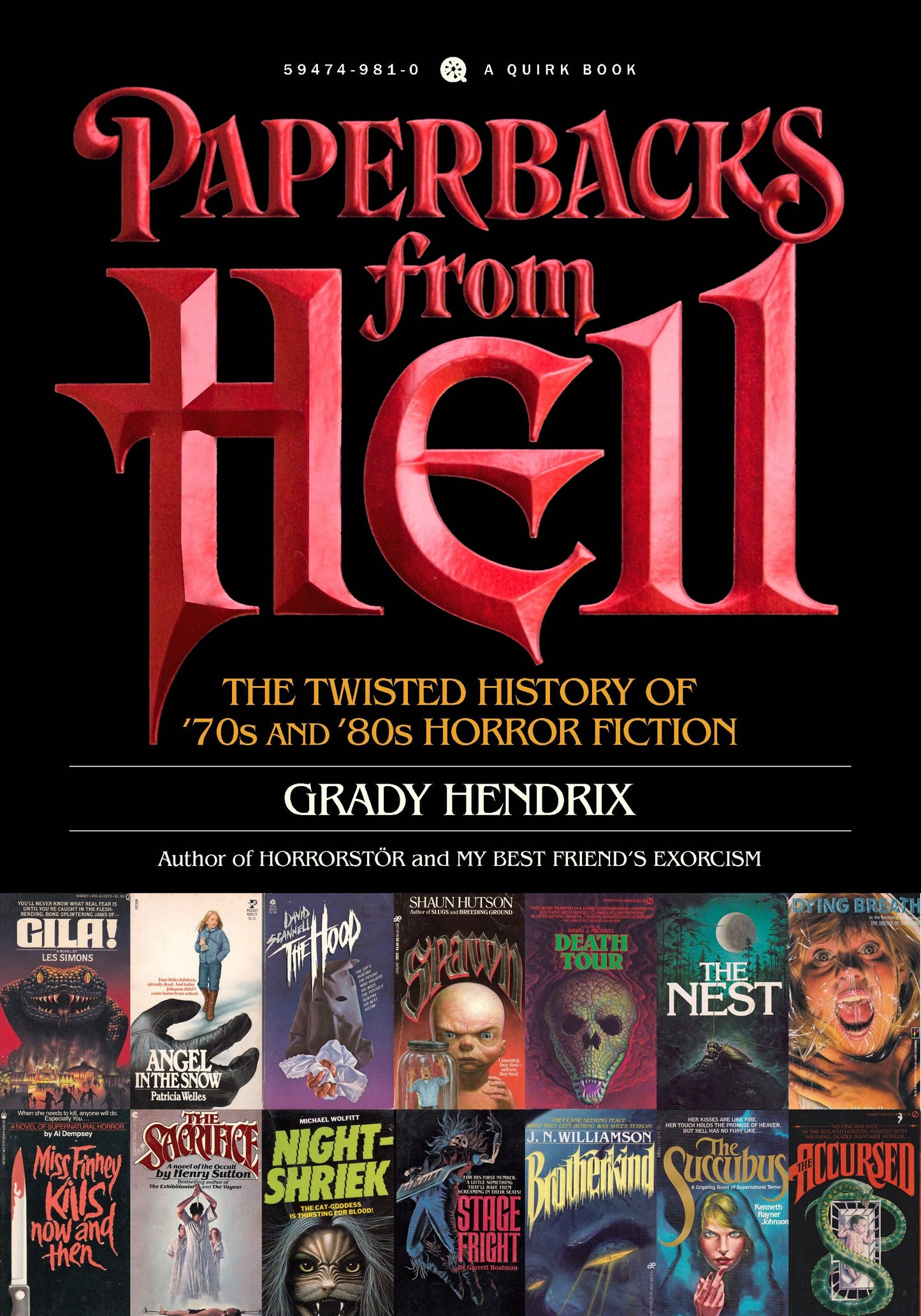 Paperbacks from Hell - The Twisted History of '70s and '80s Horror Fiction