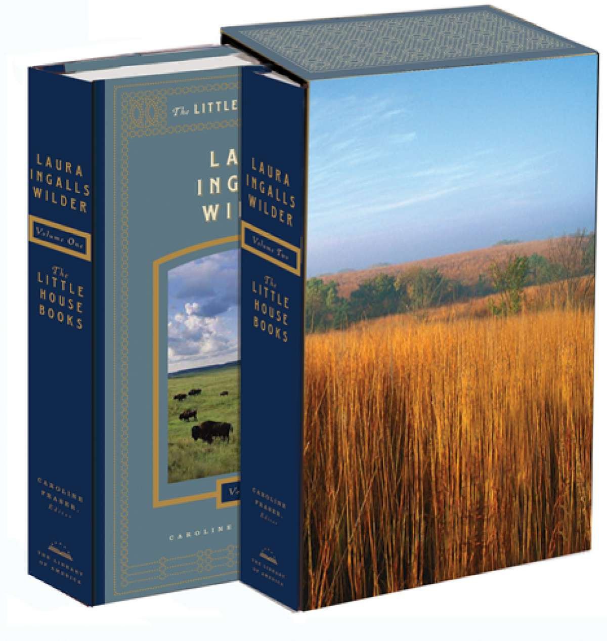 Laura Ingalls Wilder: The Little House Books: The Library of America Collection - (Two-volume boxed set)