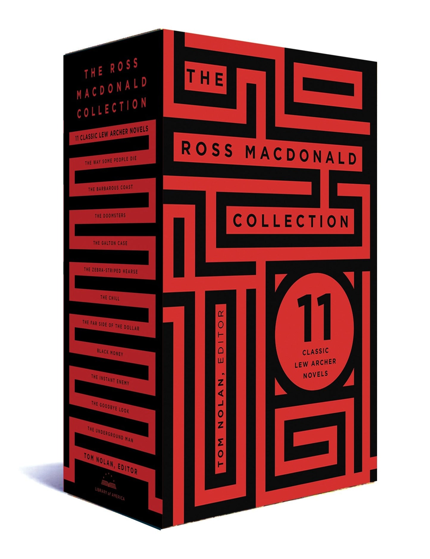 The Ross Macdonald Collection: 11 Classic Lew Archer Novels - A Library of America Boxed Set