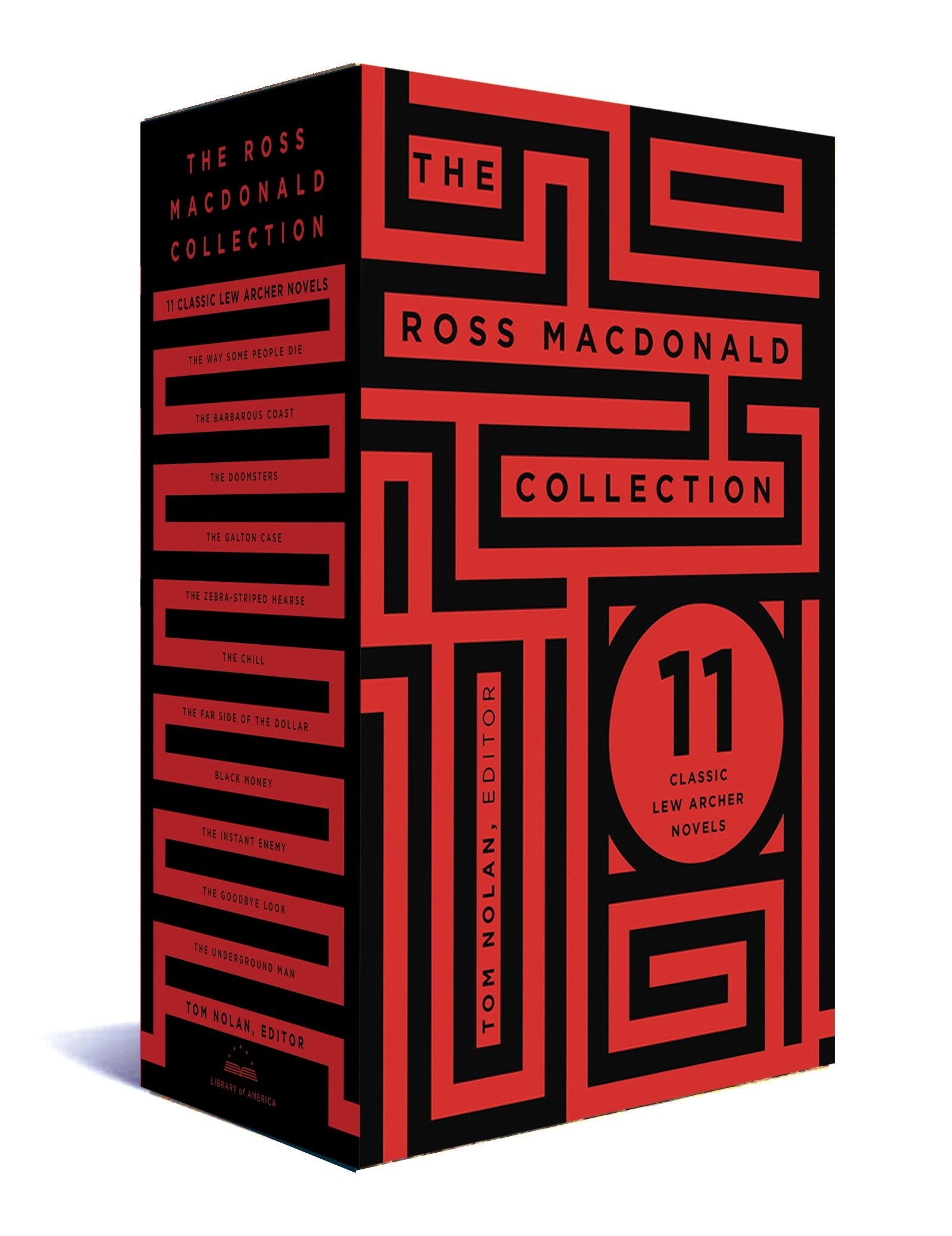 The Ross Macdonald Collection: 11 Classic Lew Archer Novels - A Library of America Boxed Set