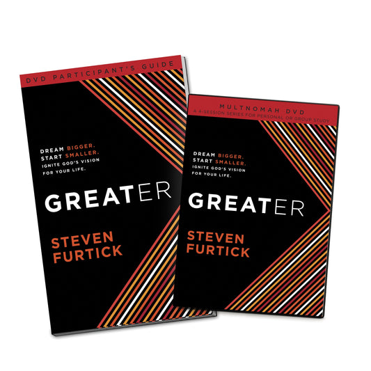 Greater Participant's Guide (DVD) - Dream bigger. Start smaller. Ignite God's Vision for Your Life