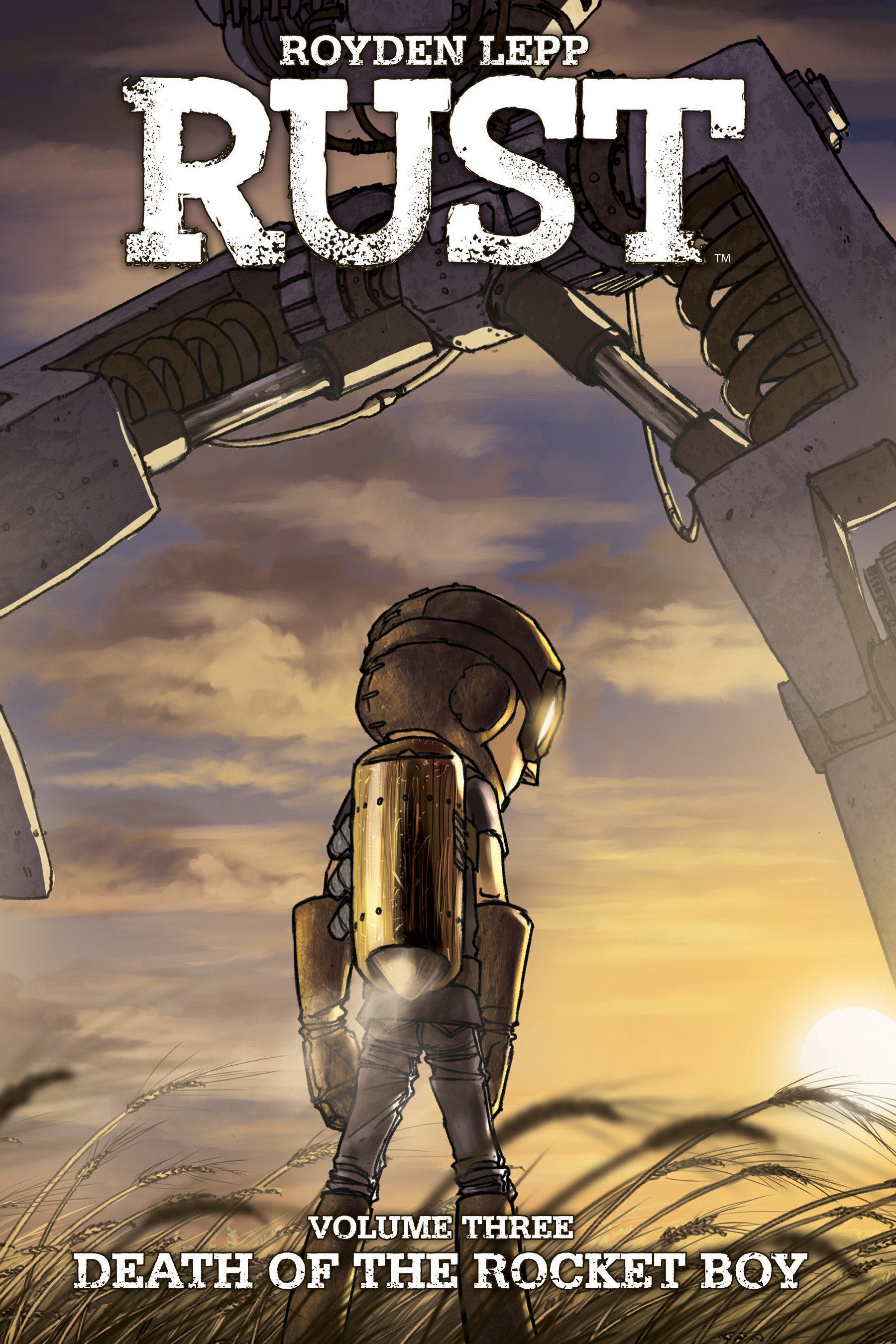 Rust Vol. 3: Death of the Rocket Boy (Rust) (Book:3)