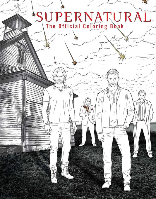 Supernatural: The Official Coloring Book cover image