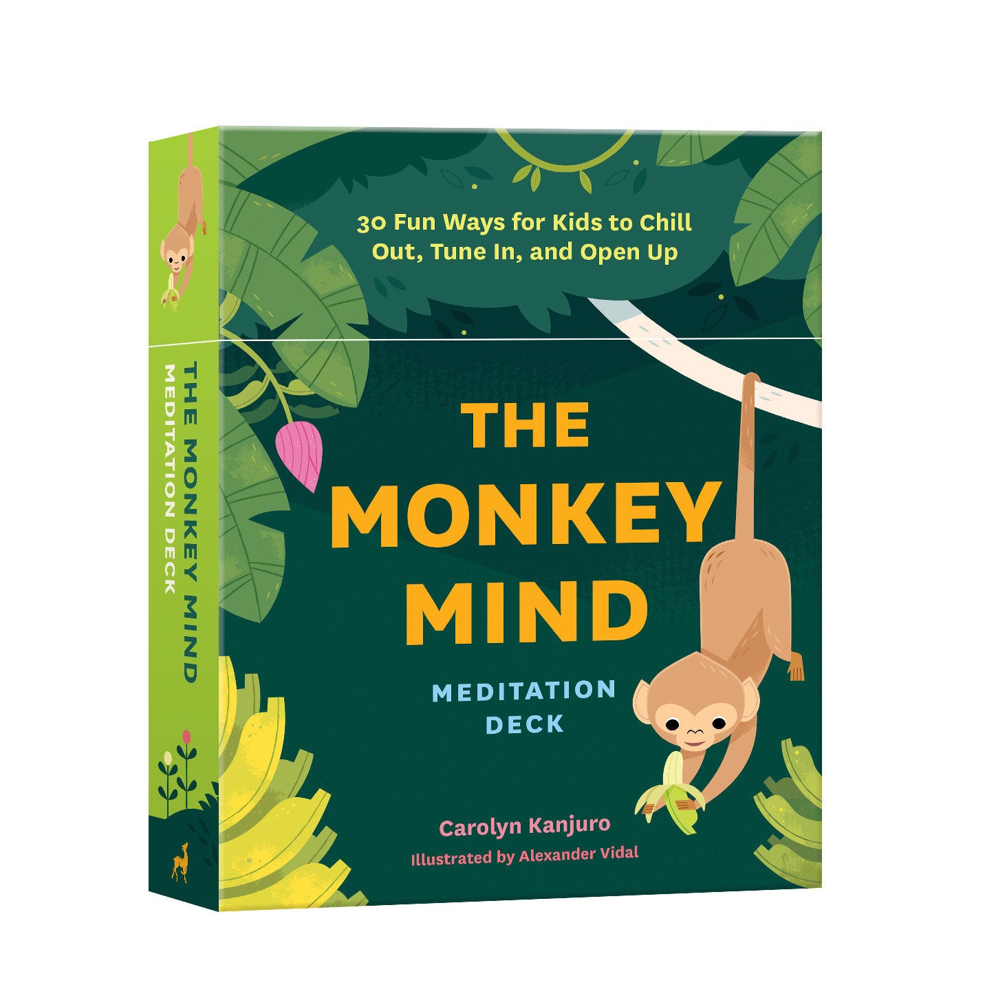 The Monkey Mind Meditation Deck - 30 Fun Ways for Kids to Chill Out, Tune In, and Open Up