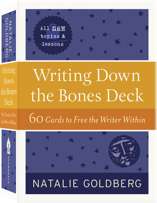 Writing Down the Bones Deck - 60 Cards to Free the Writer Within