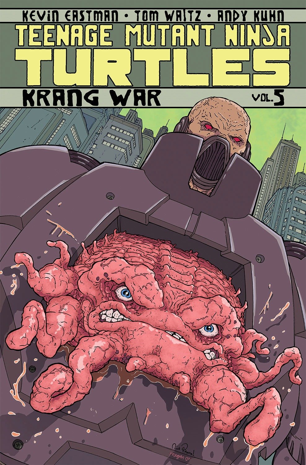 Teenage Mutant Ninja Turtles Volume 5: Krang War (Teenage Mutant Ninja Turtles) (Book:5)