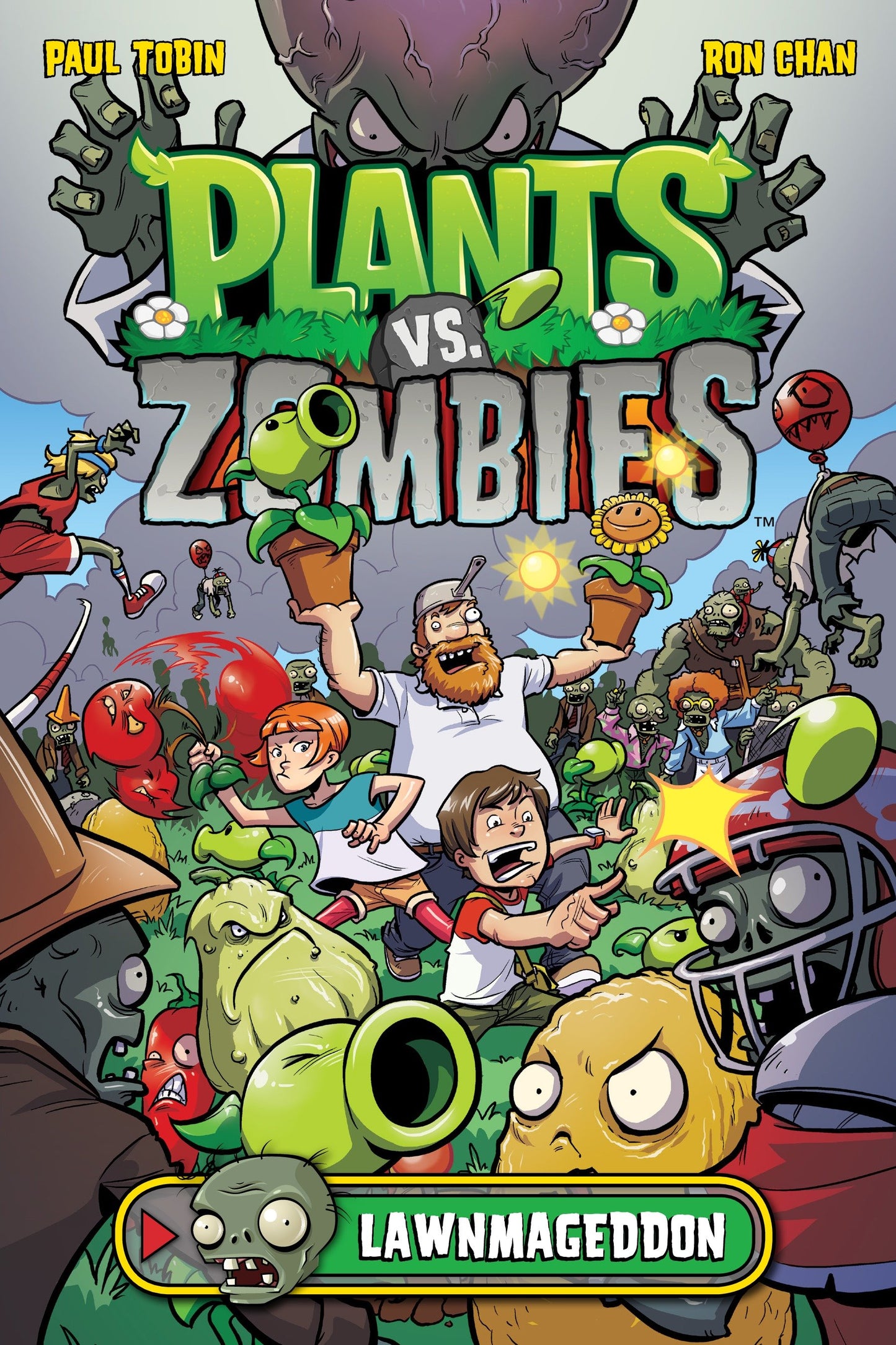 Plants vs. Zombies Volume 1: Lawnmageddon (Plants vs. Zombies) (Book:1)