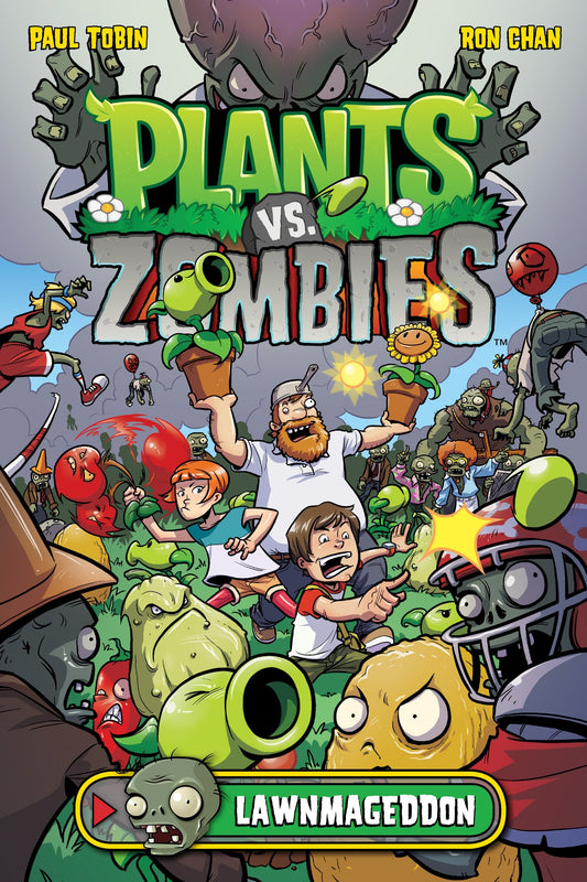 Plants vs. Zombies Volume 1: Lawnmageddon (Plants vs. Zombies) (Book:1)