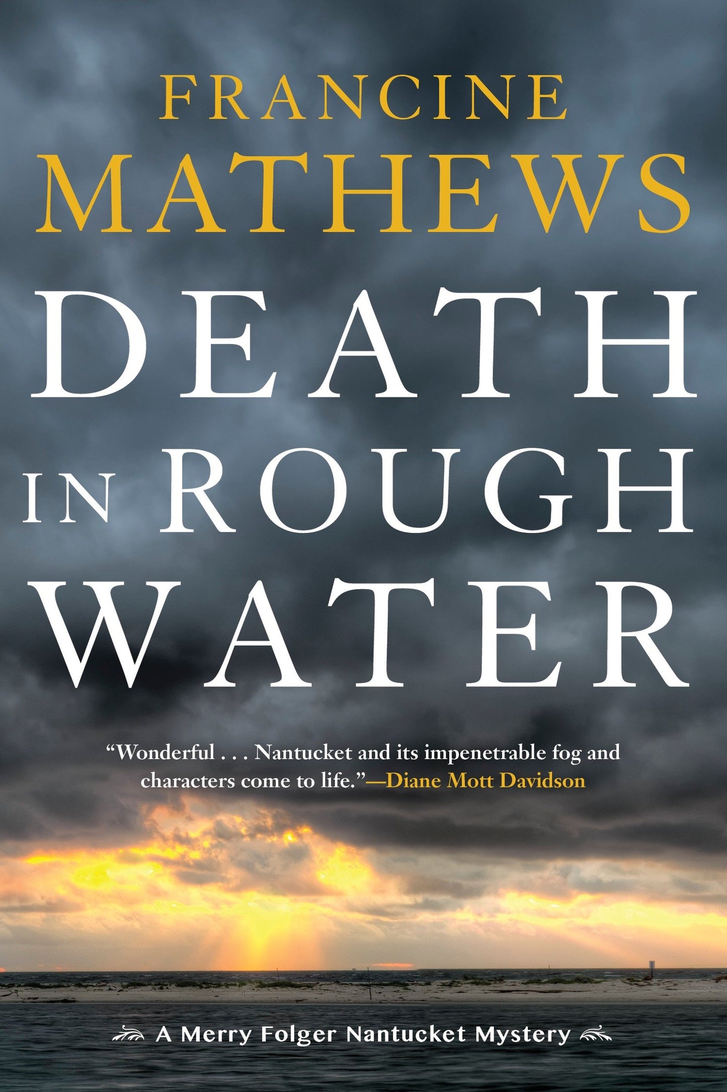 Death in Rough Water (A Merry Folger Nantucket Mystery) (Book:2)