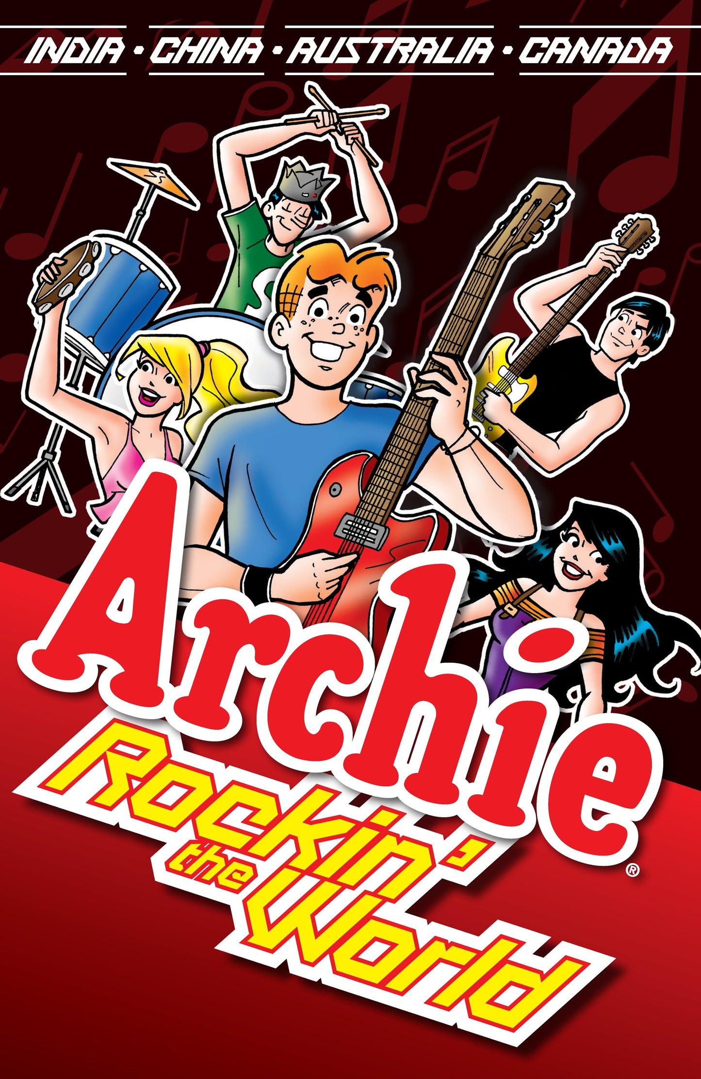 Archie: Rockin' the World (Archie & Friends All-Stars) (Book:24)