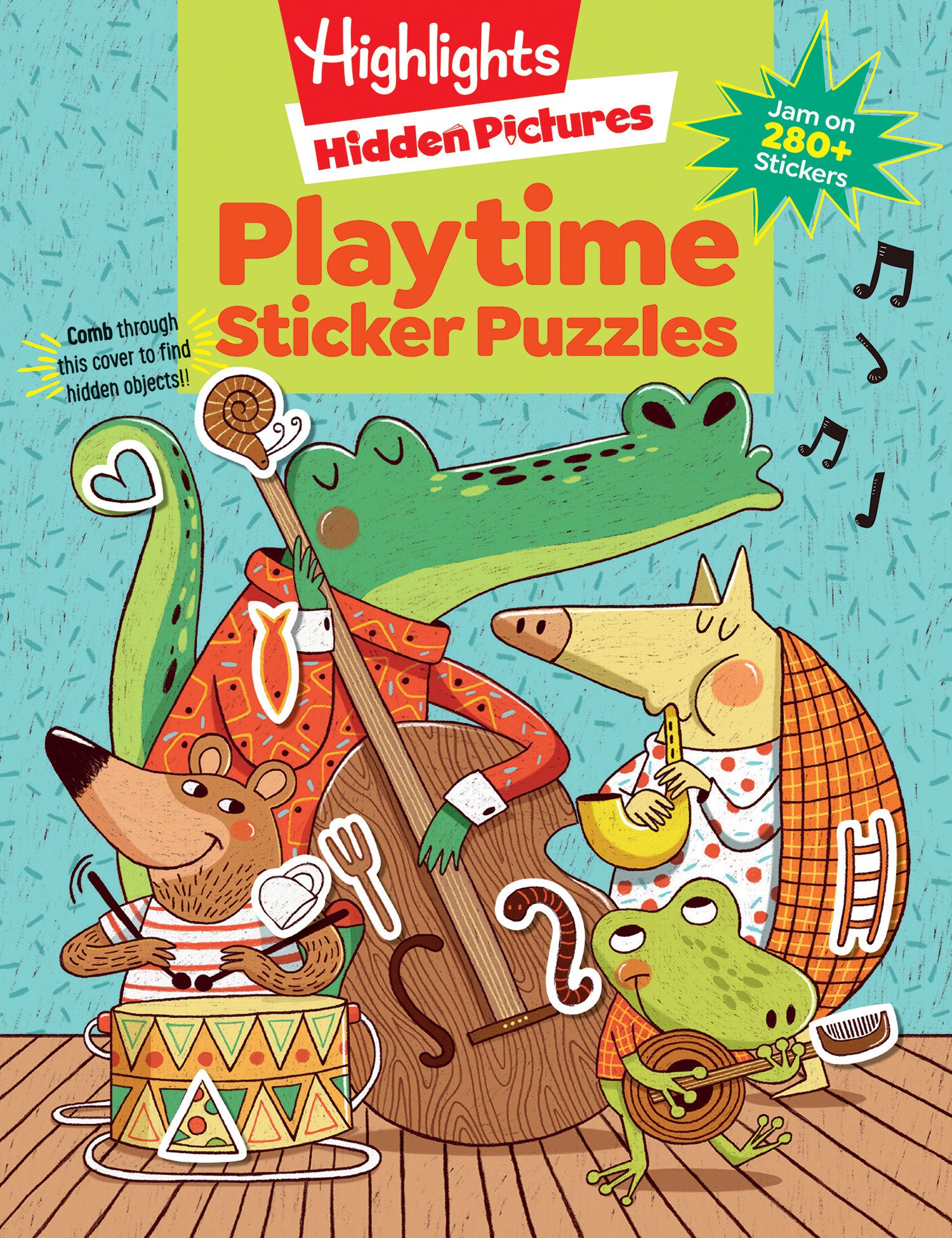 Playtime Sticker Puzzles (Highlights Sticker Hidden Pictures)