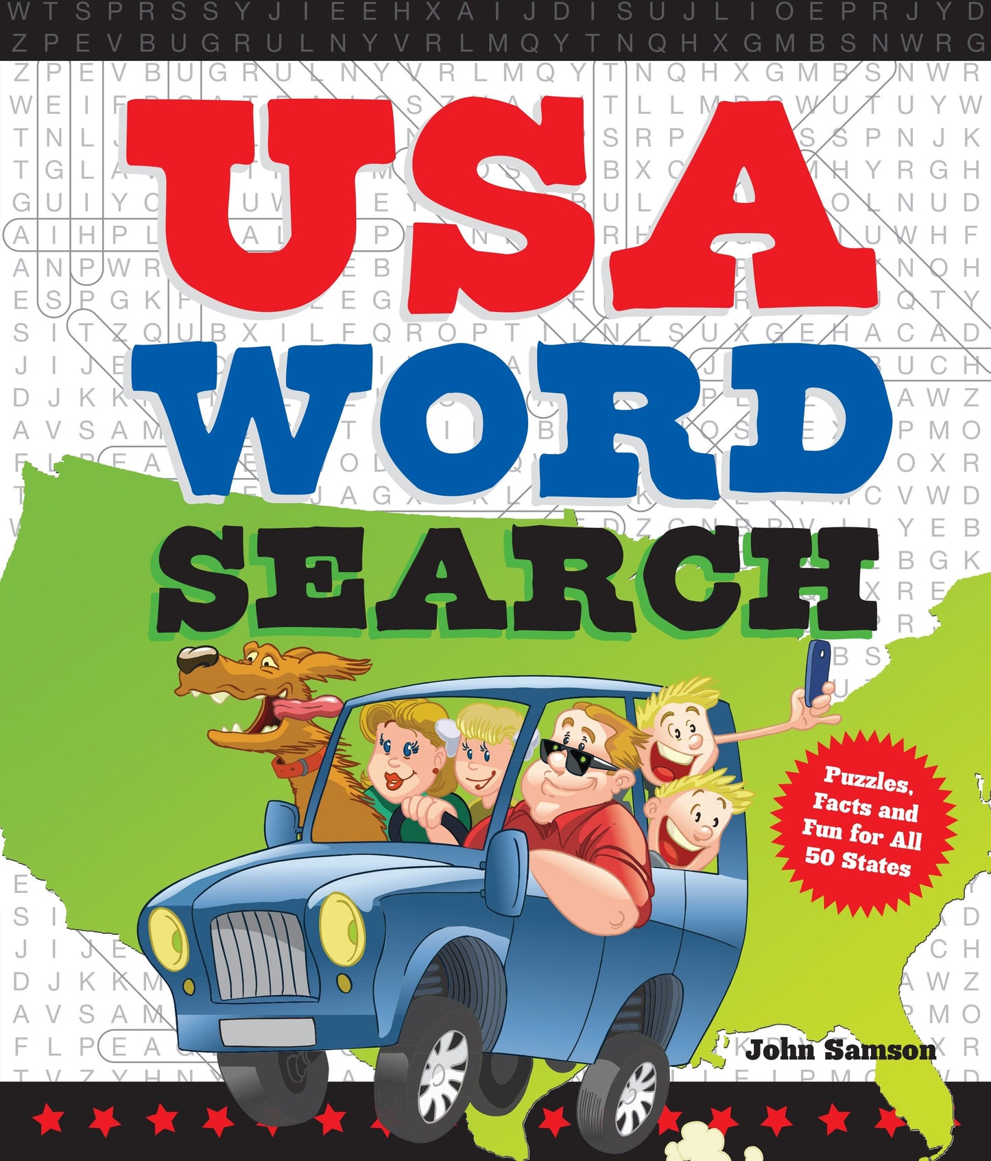 USA Word Search - Puzzles, Facts, and Fun for 50 States