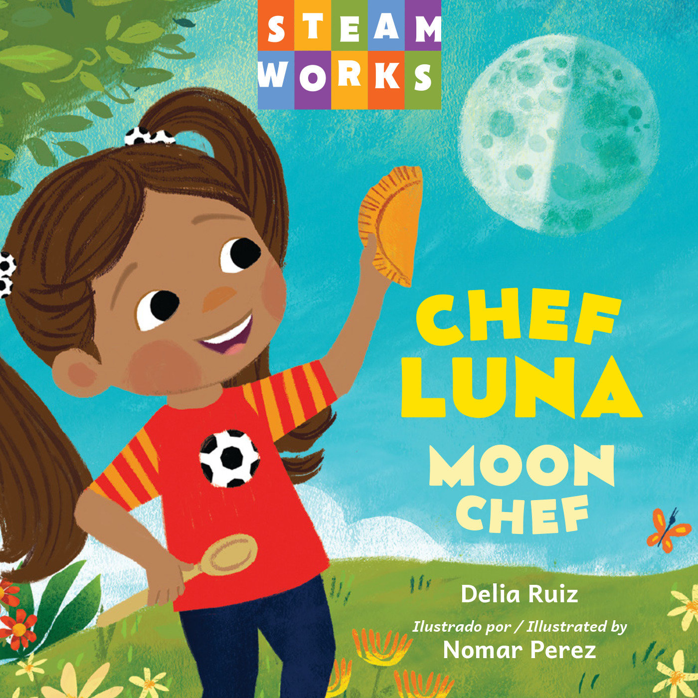 Chef luna / Moon Chef (Spanish Bilingual Edition) (Steamworks)