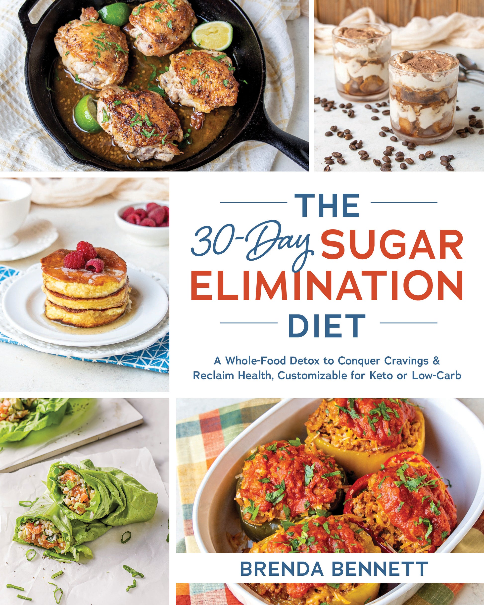 The 30-Day Sugar Elimination Diet - A Whole-Food Detox to Conquer Cravings & Reclaim Health, Customizable for Keto or Low-Carb