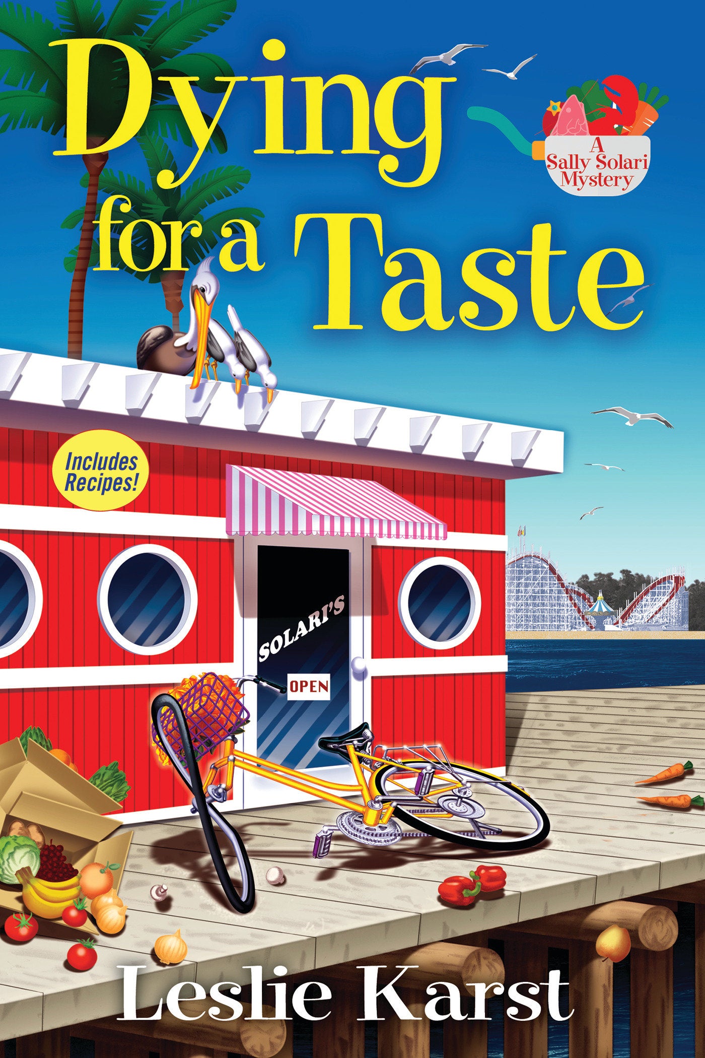 Dying for a Taste - A Sally Solari Mystery (A Sally Solari Mystery) (Book:1)