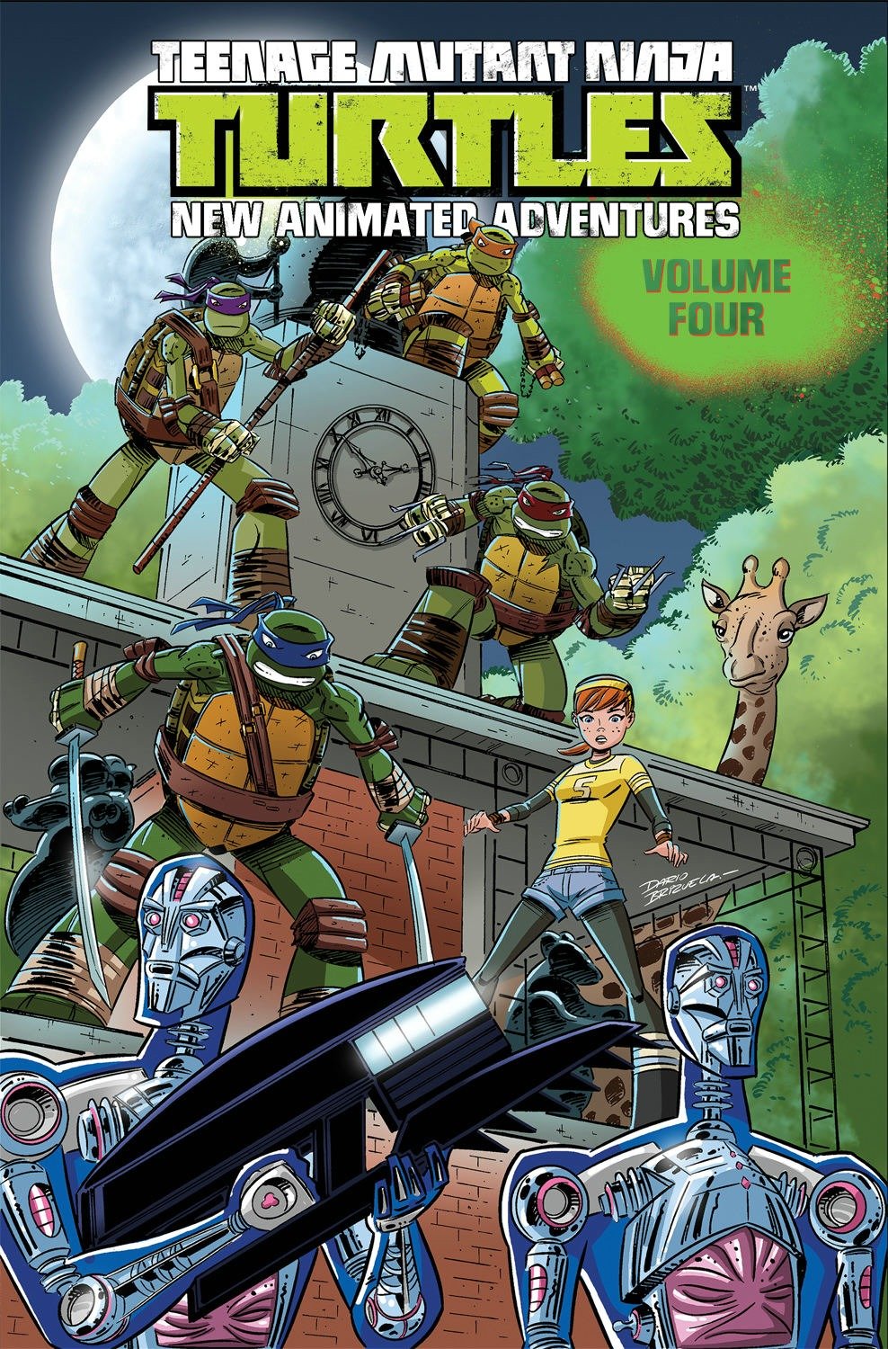 Teenage Mutant Ninja Turtles: New Animated Adventures Volume 4 (TMNT New Animated Adventures) (Book:4)