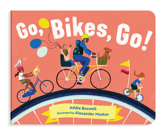 Go, Bikes, Go! A Bike Book for Toddlers 1-3 - Stocking Stuffers for Toddler Boys and Girls (Things That Go Series) (Book:1)
