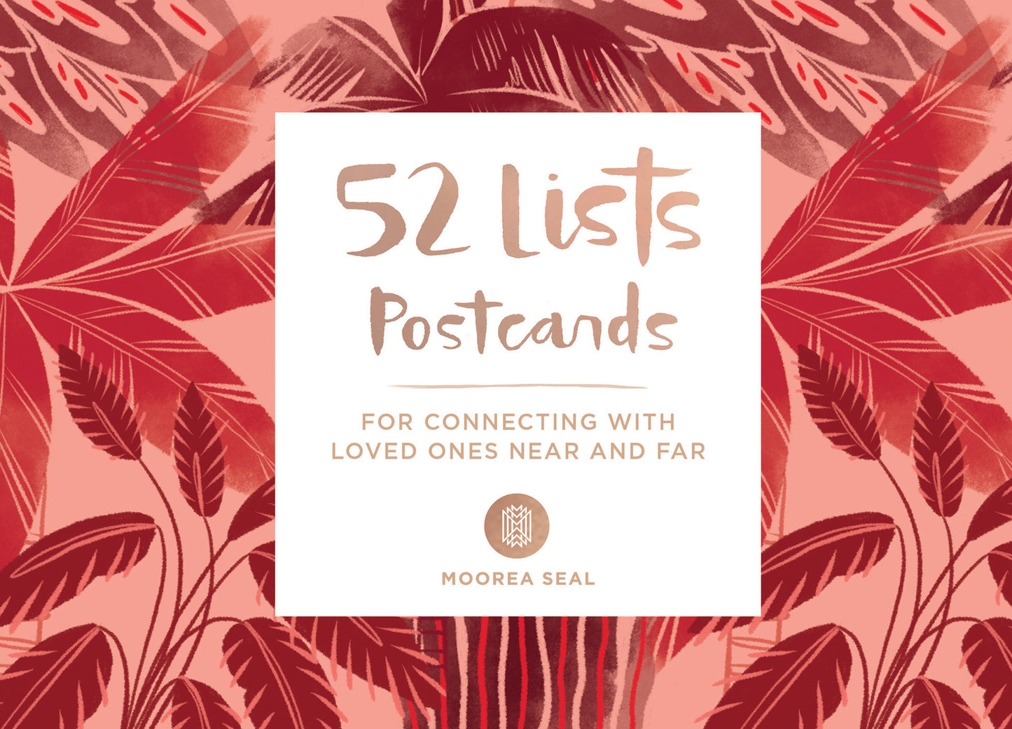 52 Lists Postcards (52 unique postcards, 26 different backgrounds, 13 different prompts) - For Connecting with Loved Ones Near and Far (52 Lists)