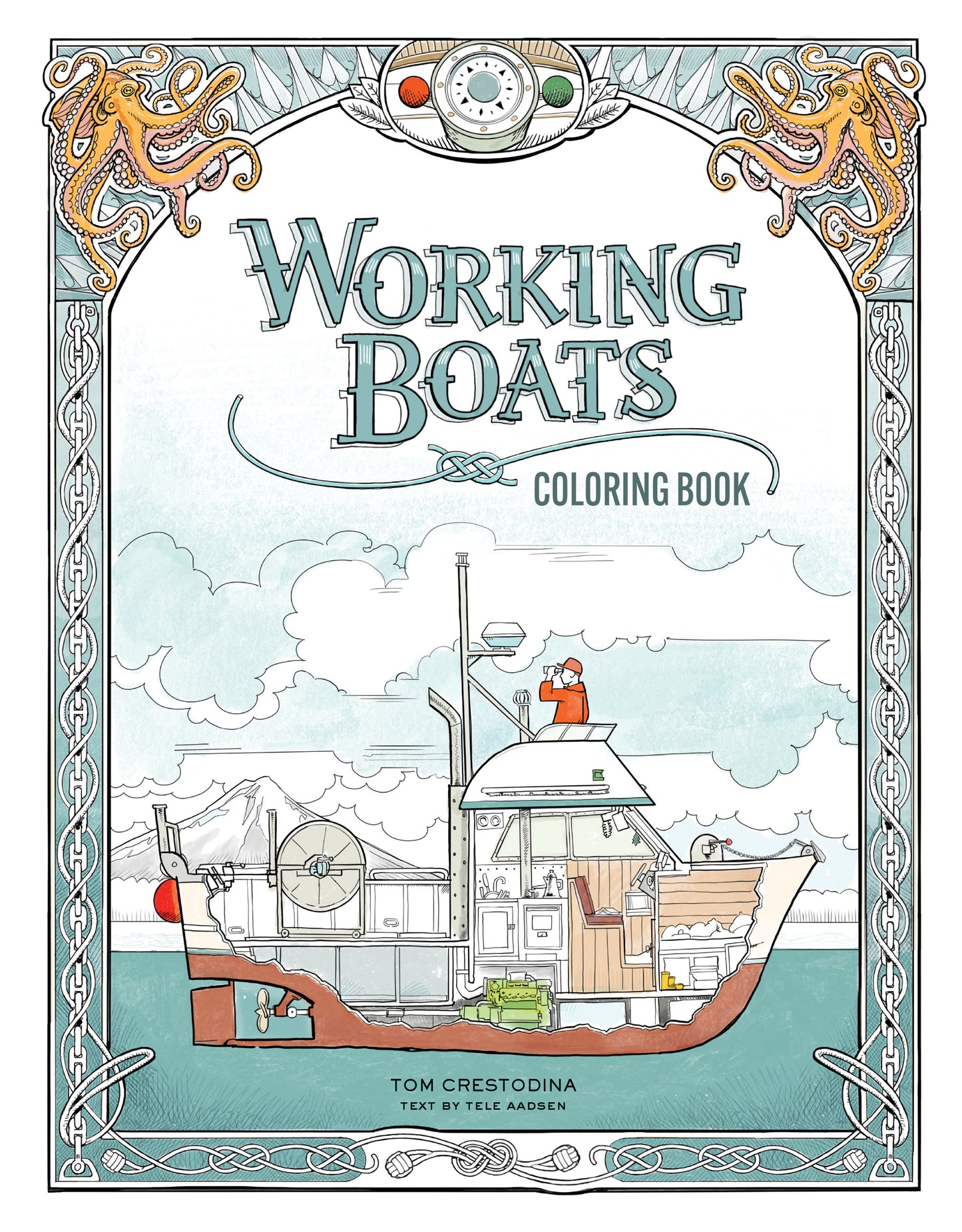 Working Boats Coloring Book (Coloring Books for Kids Ages 8-12) (Working Boats)
