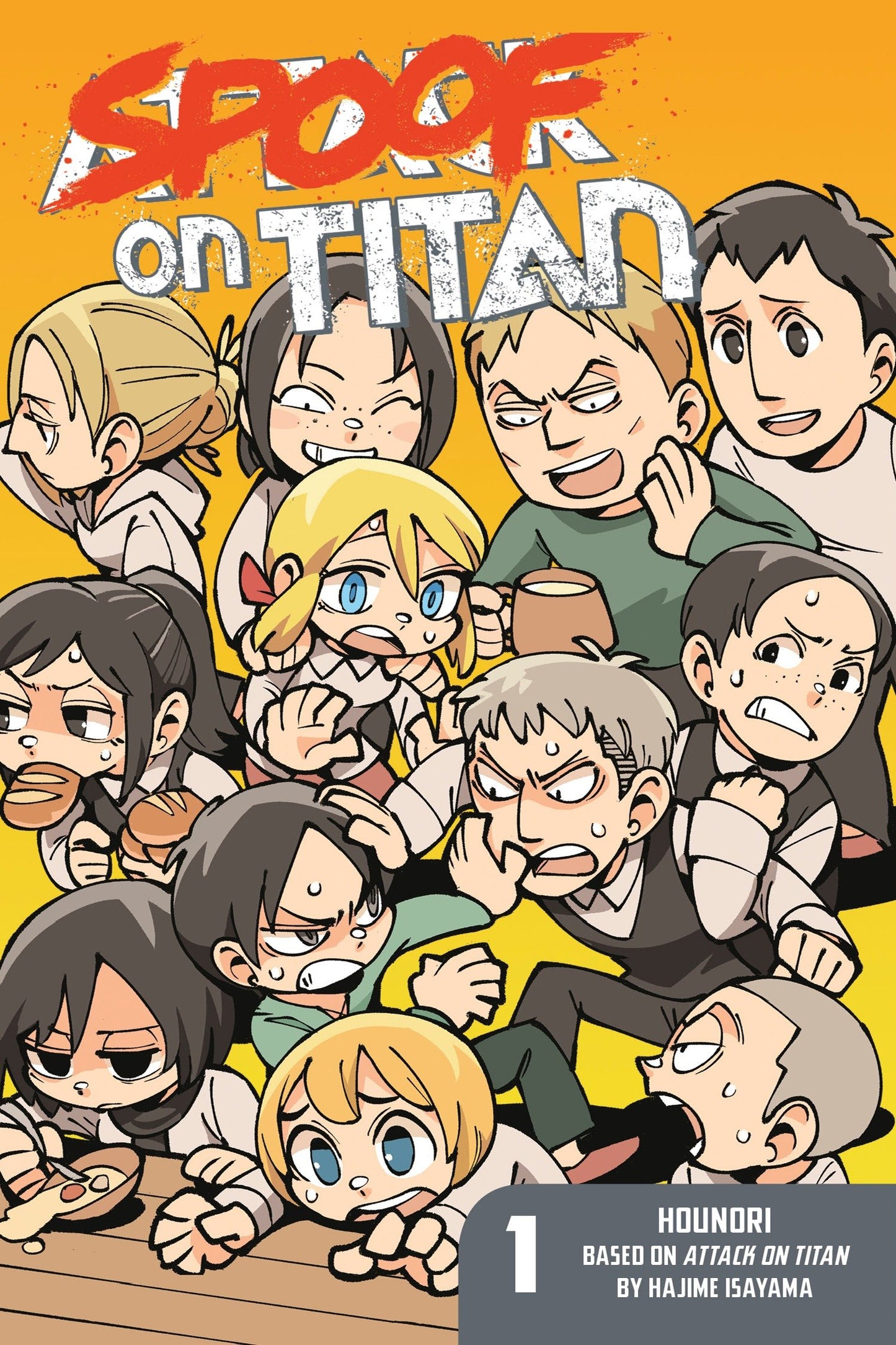 Spoof on Titan 1 (Attack on Titan) (Spoof on Titan) (Book:1)