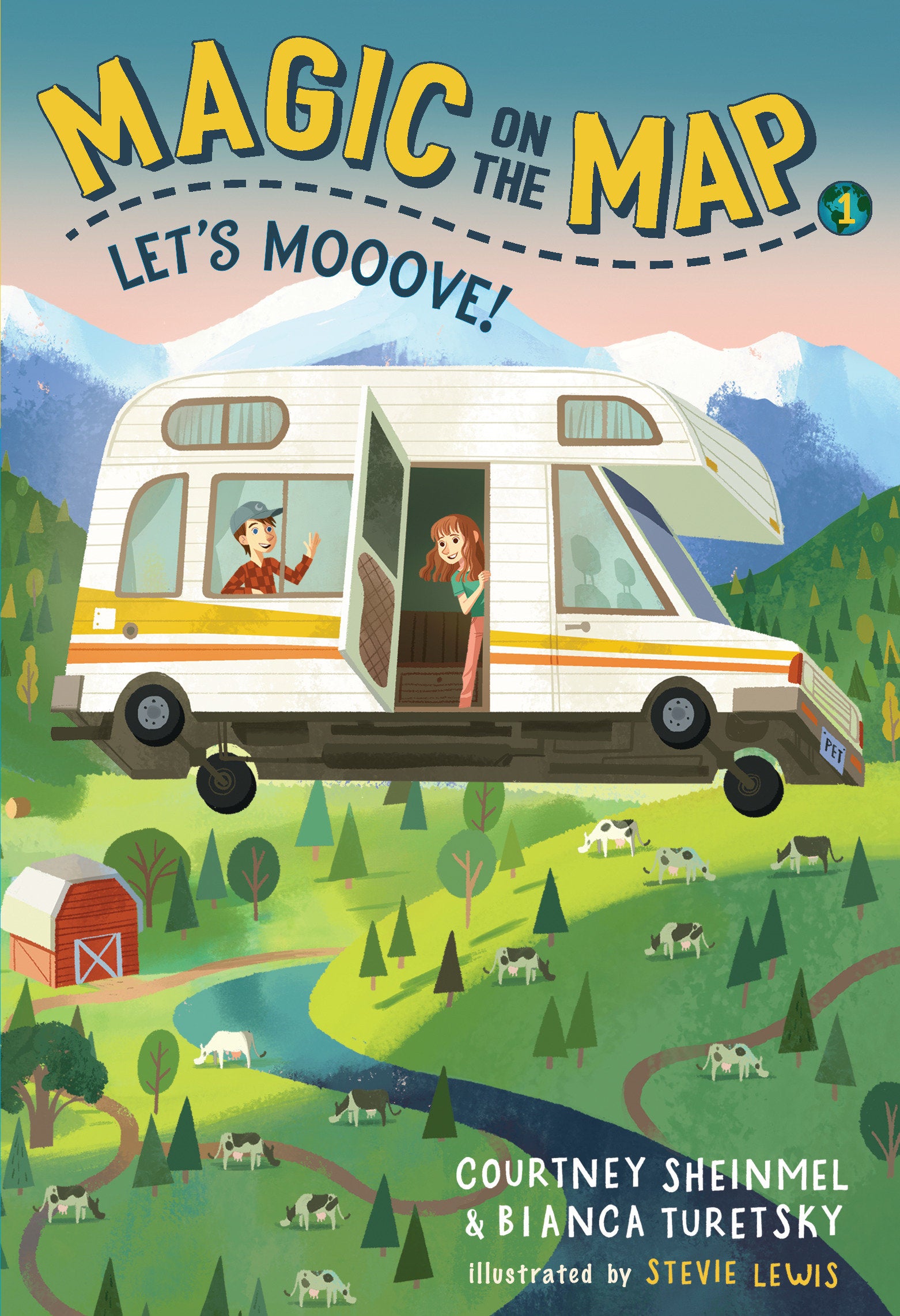 Magic on the Map #1: Let's Mooove! (Magic on the Map) (Book:1)