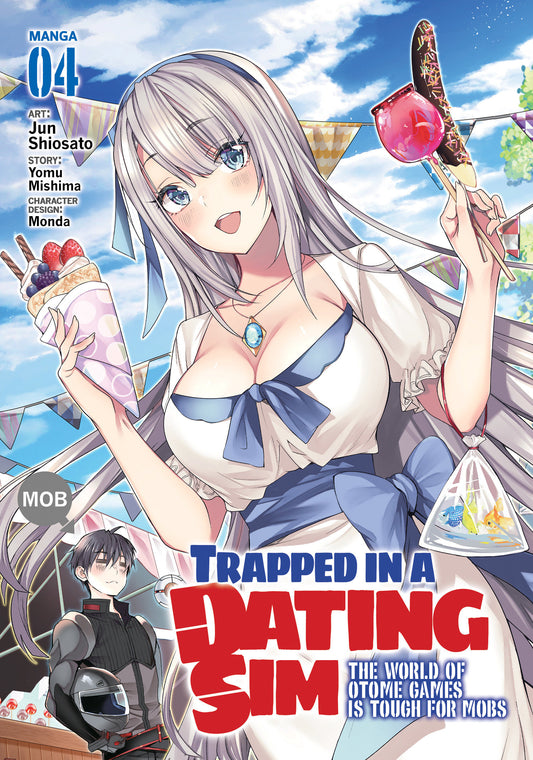 Trapped in a Dating Sim: The World of Otome Games is Tough for Mobs (Manga) Vol. 4 (Trapped in a Dating Sim: The World of Otome Games is Tough for Mobs (Manga)) (Book:4)