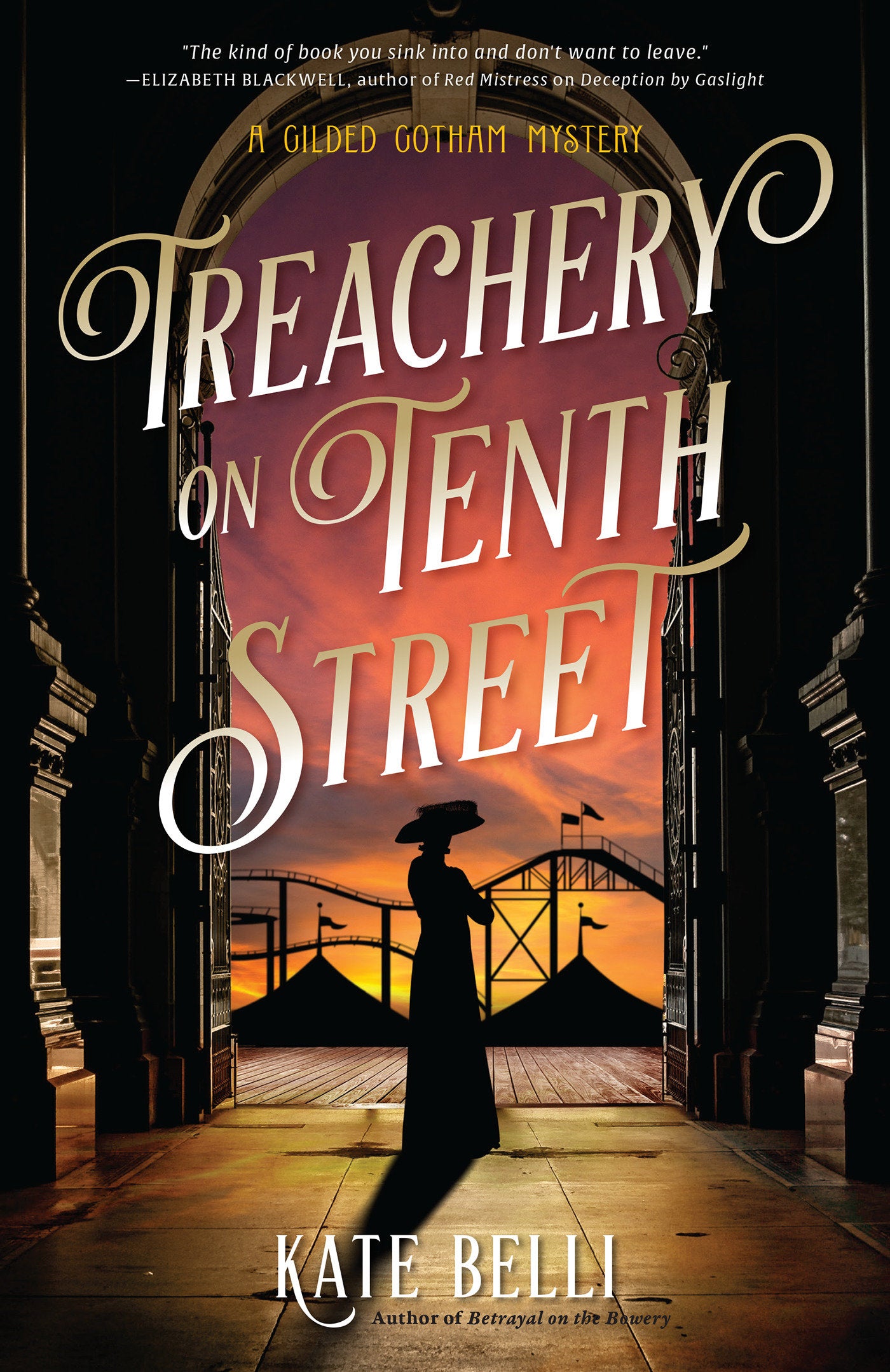 Treachery on Tenth Street (A Gilded Gotham Mystery) (Book:3)