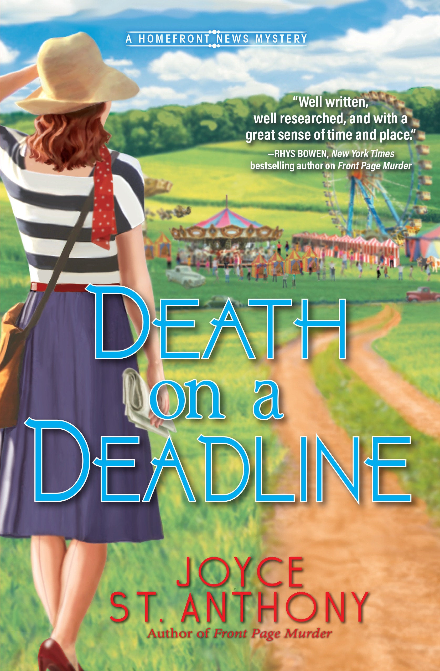 Death on a Deadline (A Homefront News Mystery) (Book:2)