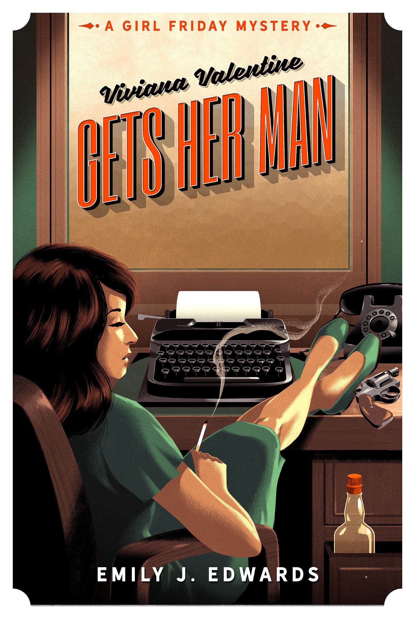 Viviana Valentine Gets Her Man - A Girl Friday Mystery (A Girl Friday Mystery) (Book:1)
